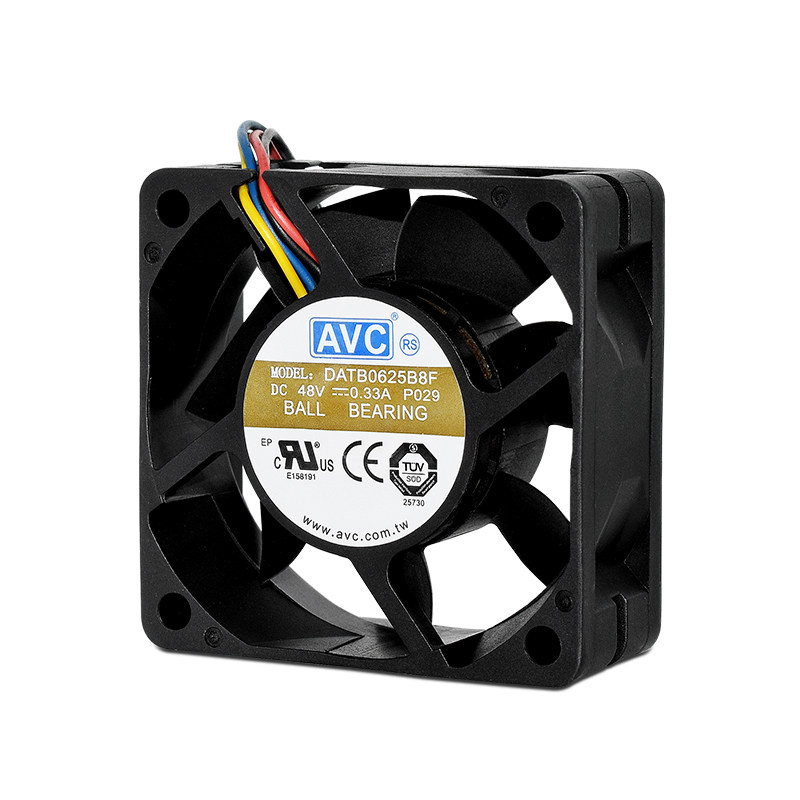 AVC6025双滚珠高转速48V风扇PWM