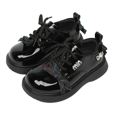 meticulous女童可爱公主小皮鞋