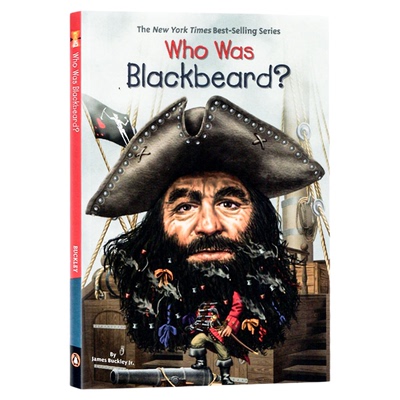 Who was/is系列 爱德华 蒂奇 英文原版 Who Was Blackbeard 黑胡子人物传记传奇海盗生平  青少年课外读物真实海盗故事