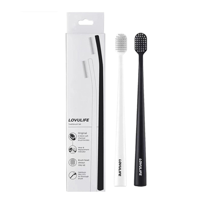lovulife高档软毛4支装牙刷