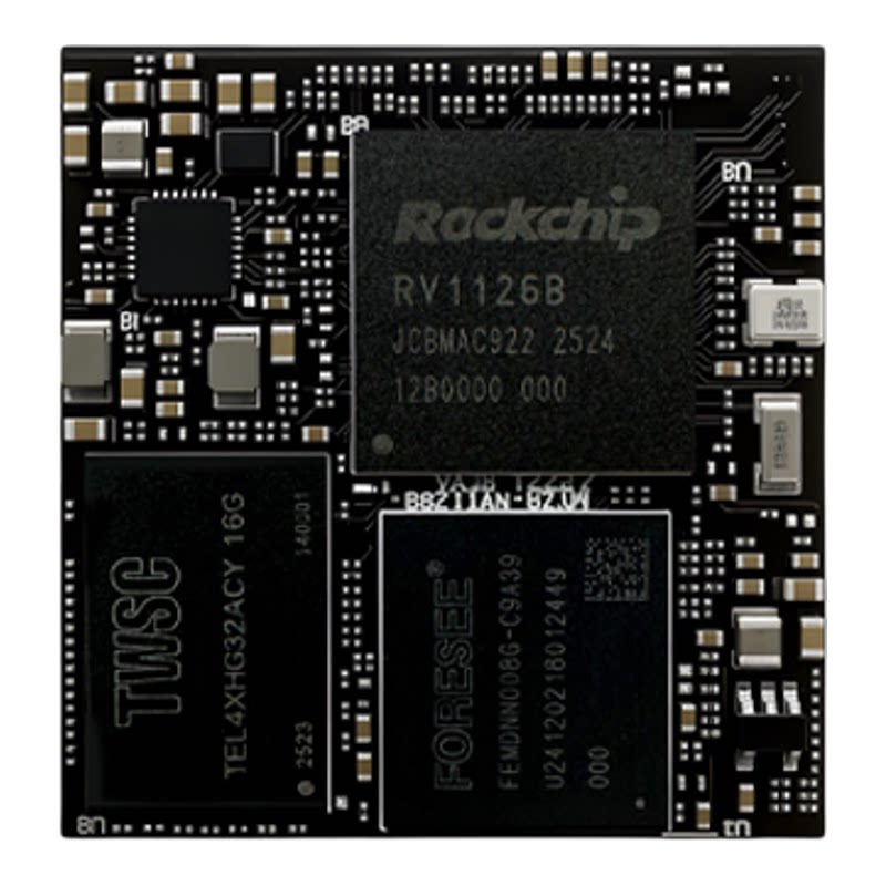 明远智睿RV1126B核心板AI高算力人脸识别Linux瑞芯微视频摄像头