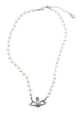 欧阳娜娜同款珍珠项链土星锁骨链