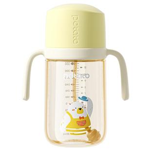 小土豆吸管奶瓶PPSU一岁以上2岁3岁大宝宝奶瓶儿童喝奶杯防喷奶瓶