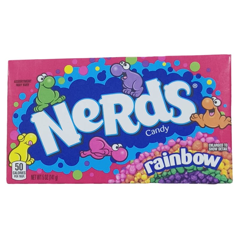 美国进口NeRds Candy维卡乐的滋牌彩虹粒粒糖果汁风味儿童糖果