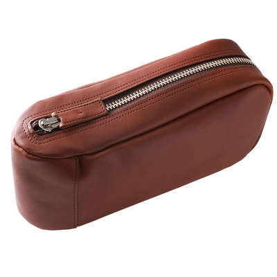 redmoon日本正品红月牛皮手拿包