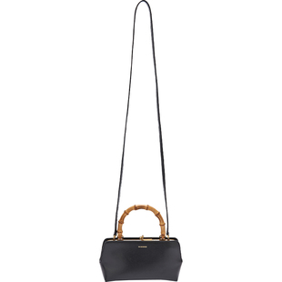 JIL SANDER女士GOJI迷你枸杞新中式竹节斜挎包