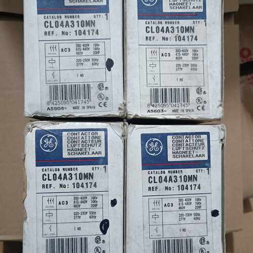 议价全新GE通用电气交流接触器 CL04A310MN，电压220