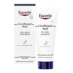 欧洲直邮Eucerin优色林护脚霜100ml尿素足部修复防干裂龟裂保湿