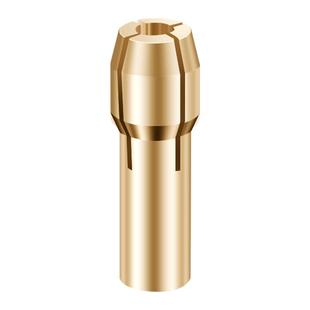 电磨铜夹头变径夹芯心转换头打磨机通用型螺帽4.34.8尾径电磨配件