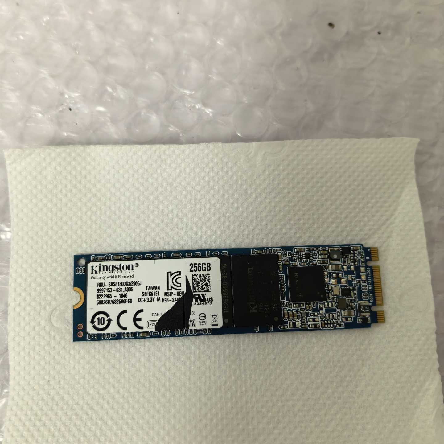 【议价-可维修】金士顿Kingston 256GB M.2固态硬盘 RB 全新/二手图片