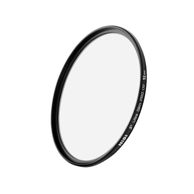 NiSi耐司 UV镜52mm 镜头保护镜 适用于微单反相机镜头Z6 D7500 24-50mm 35mm 佳能50mm 薄框高清保护滤光镜