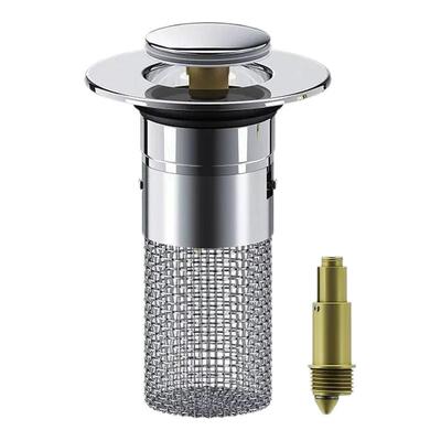 洗手盆漏水塞过滤按压弹跳芯防臭