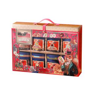 美荻斯国潮盛世欢享1730g干果混合坚果礼盒装送长辈坚果大礼包