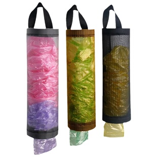 壁挂式垃圾袋收纳神器厨房塑料袋整理袋挂式购物袋储物袋收纳挂袋