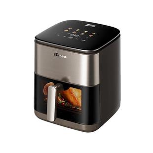 小熊6.2L顶配空气炸锅家用可视大容量烤箱金属内腔双加热电炸锅机