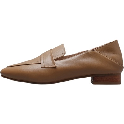 原野简约方头乐福鞋平