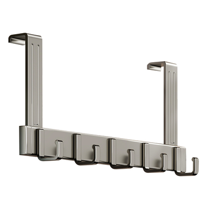 门后挂钩免打孔浴室挂衣架置物架