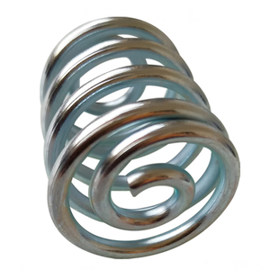 筱琴弹簧生产厂家现货供应碳钢镀锌两端小圈可拧螺丝固定压簧