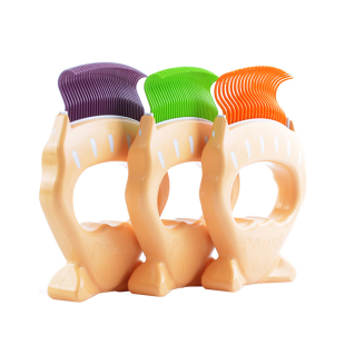 白猪商店 日本Philocomb贝壳梳猫咪狗狗去浮毛梳子宠物梳毛用品