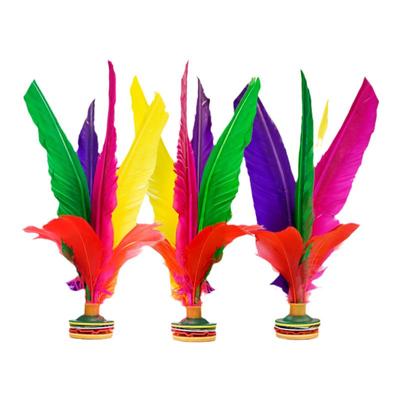 跃动毽子运动专用成人比赛毽球