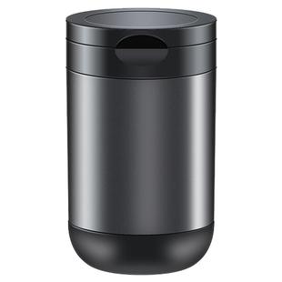 徕本车载烟灰缸合金高级感防飞灰汽车防掉灰自动开盖亮灯车用神器