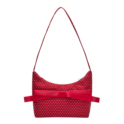 SeiCarinaY波点蝴蝶结腋下包