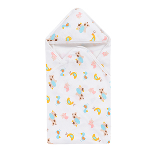 产房包被婴儿初生防惊跳包巾纯棉新生儿抱被包单薄款宝宝用品纱布