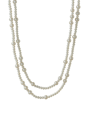 素图淡水珍珠925银轻奢气质项链