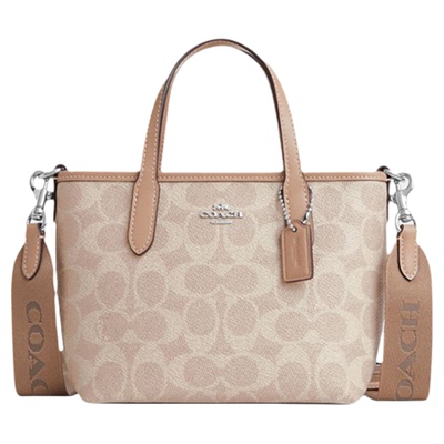 COACH/蔻驰女士新款托特包时尚百搭老花手提单肩女包 CW032