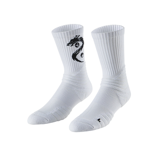 维动龙年限定升龙实战专业篮球袜子毛巾底高筒运动精英男高帮长筒