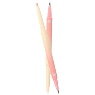 miniso名创优品双头阴影卧蚕笔眼线笔眼角提亮高光立体珠光眼影笔