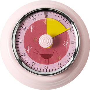 计时器时间管理器儿童机械钟厨房学习自律可视化倒提醒定时器磁吸