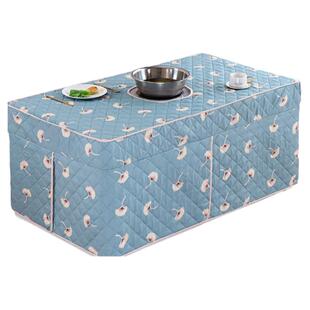 2026网红新款烤火桌子罩套秋冬季电烤炉子保护罩冬季取暖加厚桌布