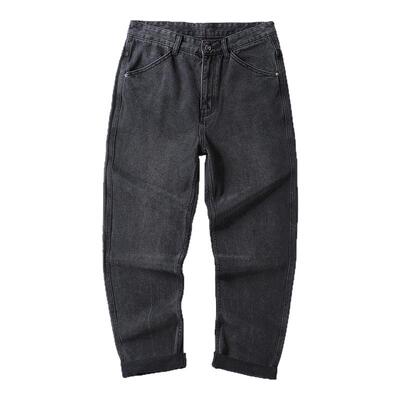 吾一白awhite小个子直筒牛仔裤男