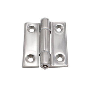 不锈钢工业阻尼合页ZL090带阻尼静音铰链 配电箱柜门铝框门专用