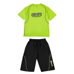 胖男童速干衣短袖套装夏季薄款中大童加肥加大运动跑步训练篮球服