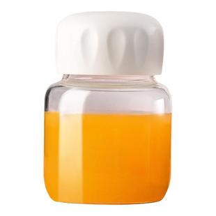 胖胖杯豆浆杯迷你高硼硅玻璃杯女便携水杯带刻度牛奶咖啡摇摇杯子