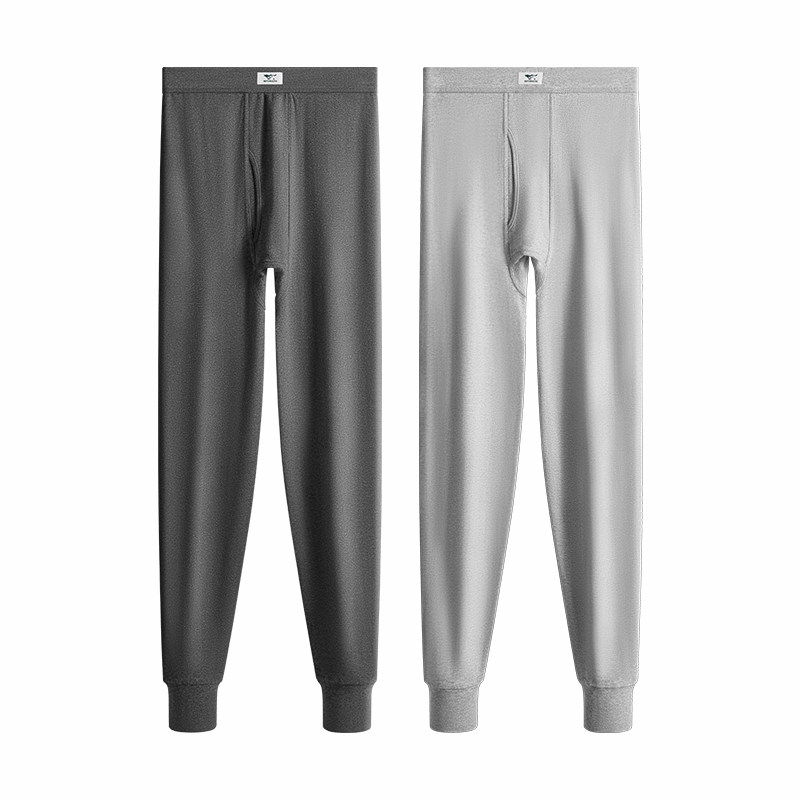 七匹狼男士秋裤纯棉全棉保暖裤男保暖裤