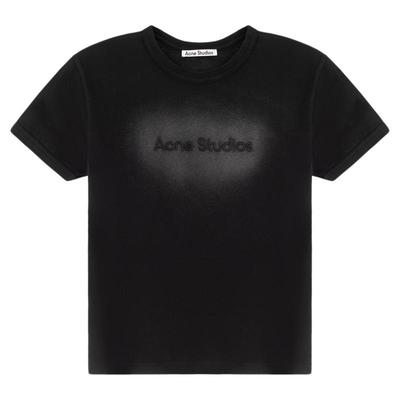 ACNE STUDIOS 春夏新款女士字母短袖圆领T恤银泰百货精品 301574