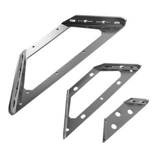 角码加厚不锈钢多功能三角铁加固连接件90度直角固定器支架层板托