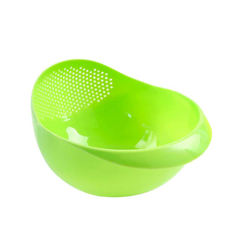 淘米器洗米筛沥水篮厨房用品家用多功能加厚淘米盆塑料洗菜果蔬篮