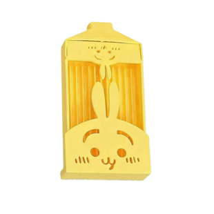 新款吉伊卡哇拼豆铲12行超深槽豆铲漏斗二合一小兔子带挡板玩具