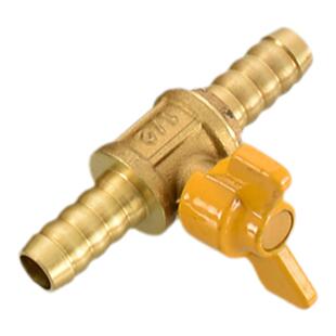 双插宝塔头球阀铜阀门8/10/12/16/19MM气动燃气油箱暖气水管开关c