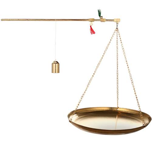 称克秤杆秤中药称高精度中药秤小铜称老式戥子克度秤克数秤抓周砣