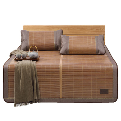 老席匠竹席凉席1.8m竹藤双面席