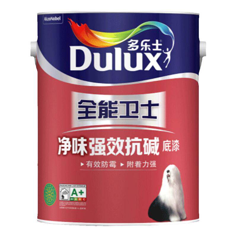 多乐士哑光底漆净味强效抗碱墙漆
