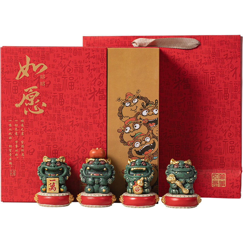 万事如意招财貔貅高档礼盒装饰品