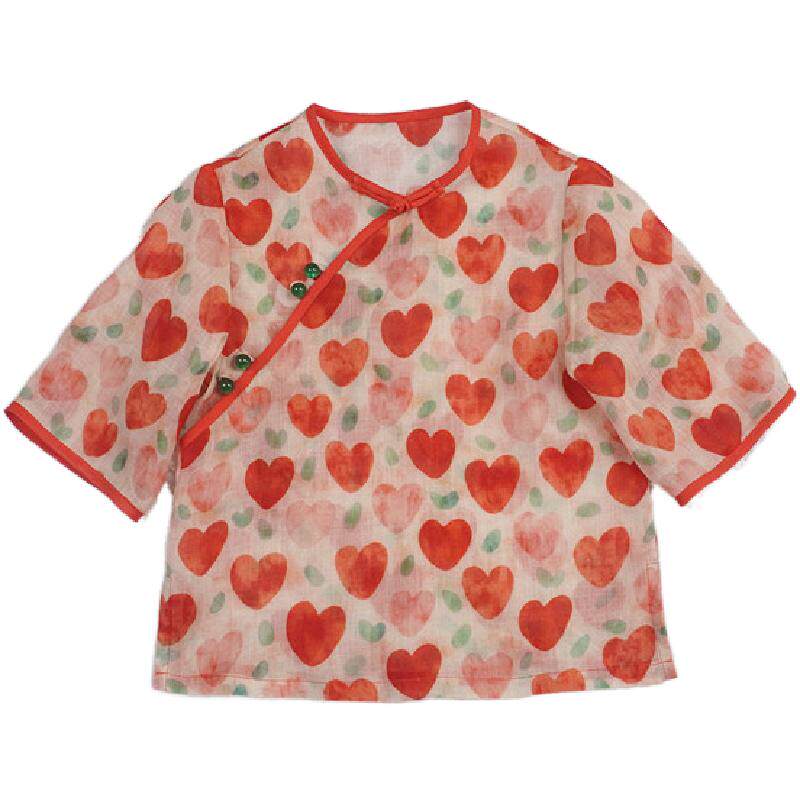 燕子手工夏季女旗袍上衣品质保证