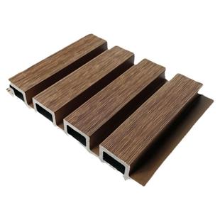 鲁卡 219户外塑木外墙板长城板共挤防腐防水庭院围栏格栅外墙装饰