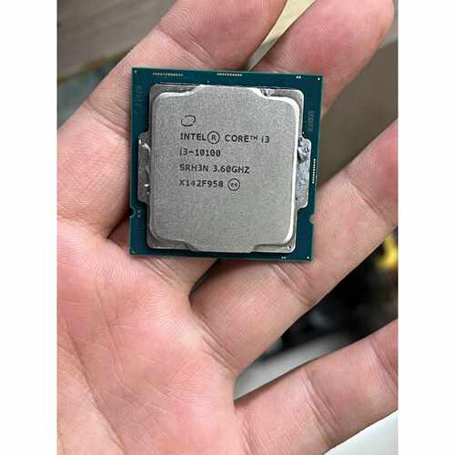刚的i310100十代CPU四核八线程3.6